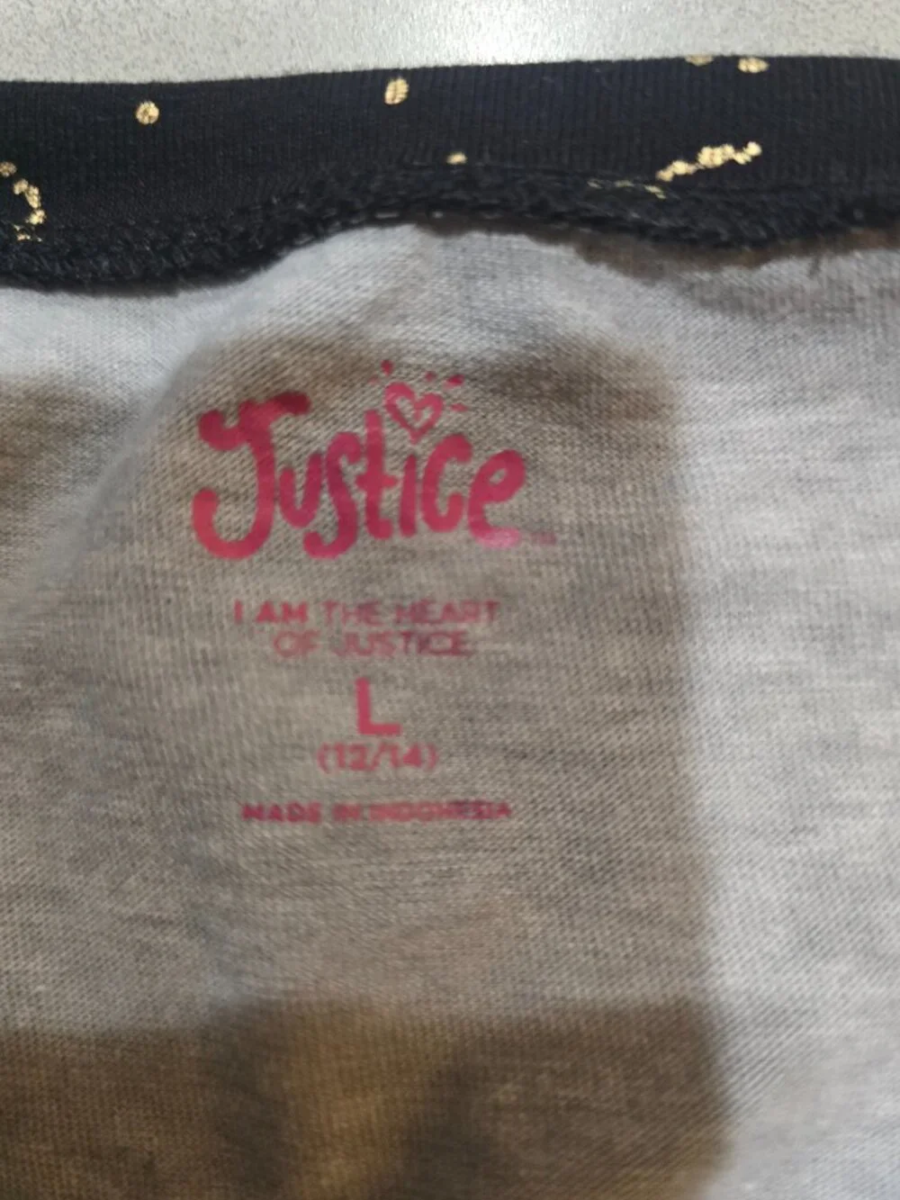 Justice size girls